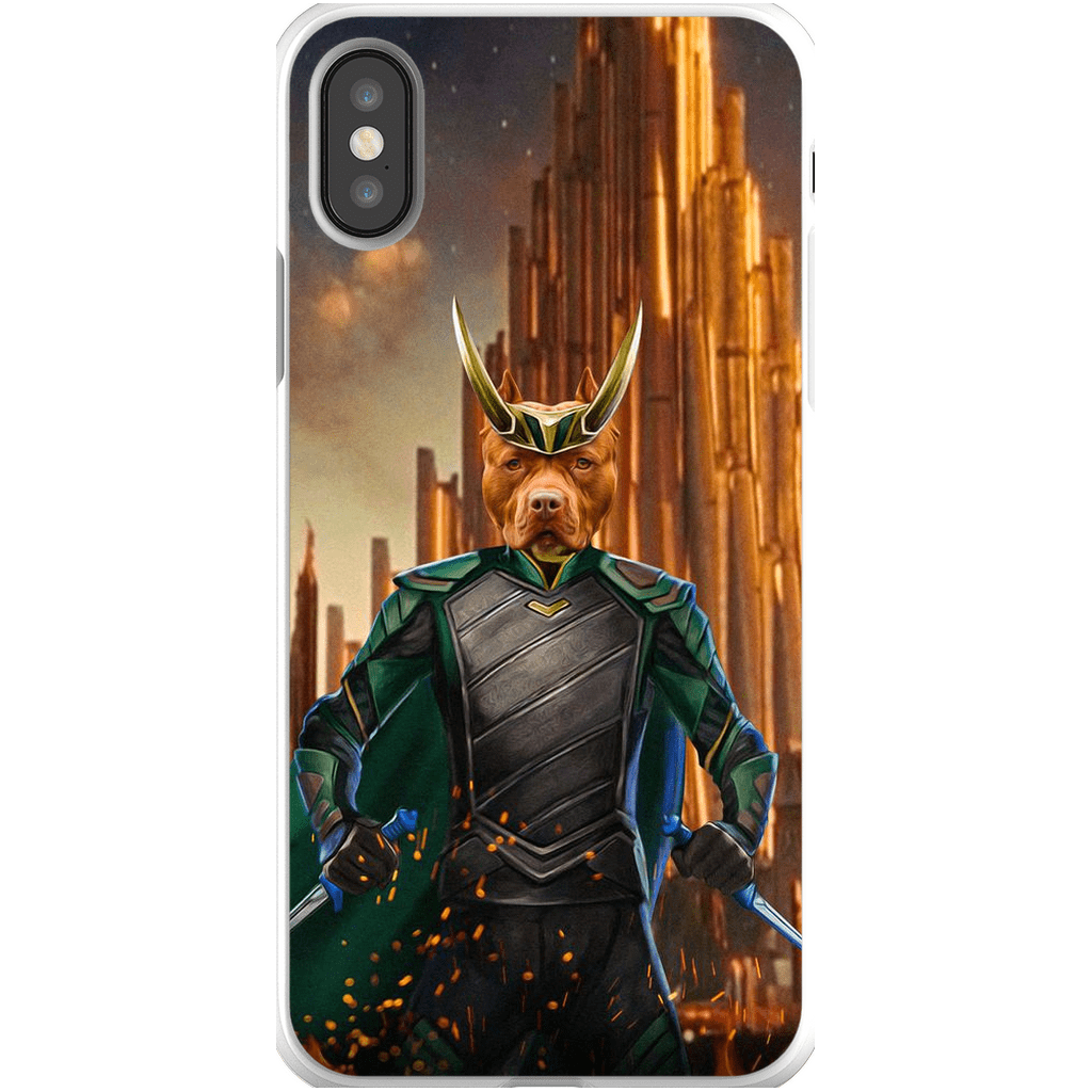 &#39;Loki Doggo&#39; Personalized Phone Case