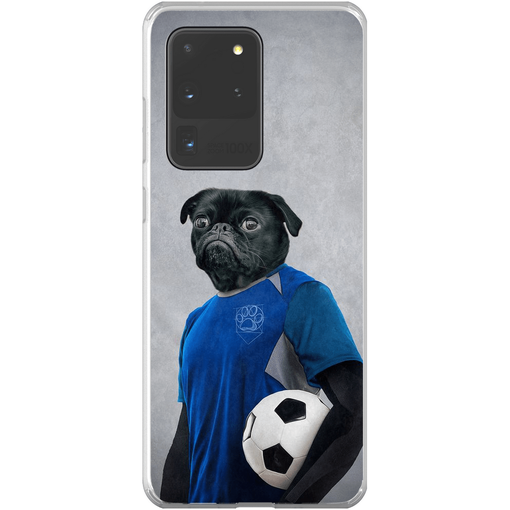 &#39;The Soccer Player&#39; Personalized Phone Case