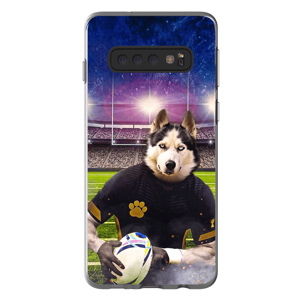 &#39;The Rugby Player&#39; Personalized Phone Case