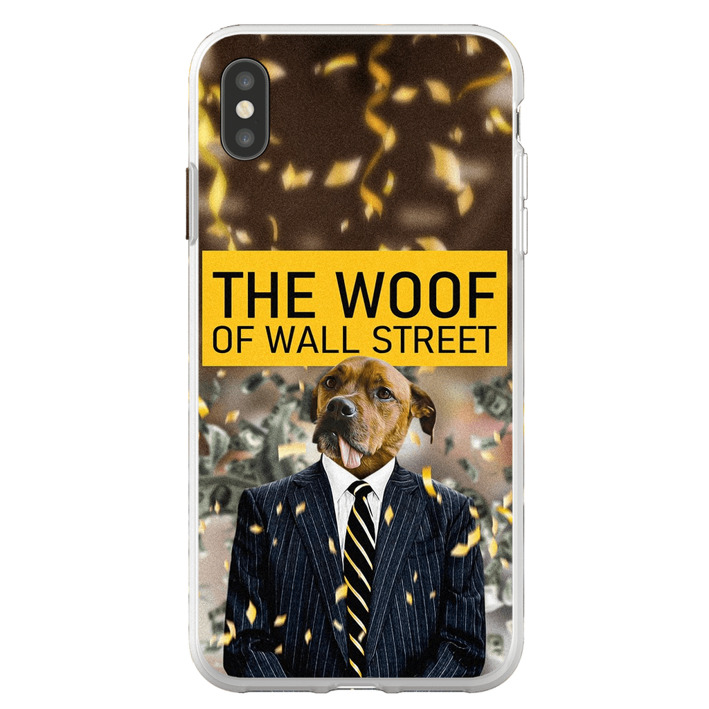 &#39;The Woof of Wall Street&#39; Personalized Phone Case