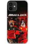 'Belgium Doggos' Personalized 2 Pet Phone Case