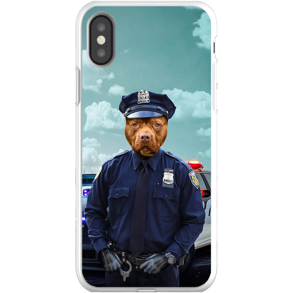 &#39;The Police Officer&#39; Personalized Phone Case