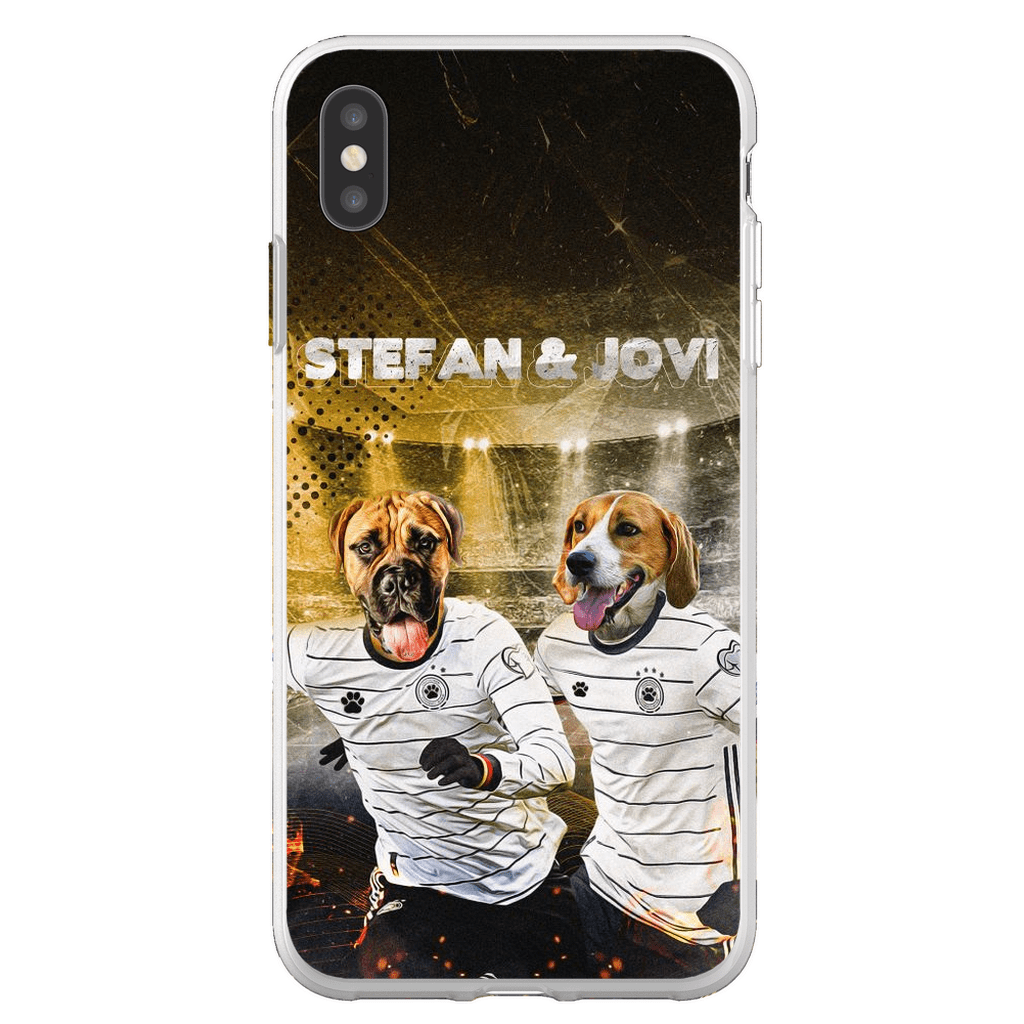 &#39;Germany Doggos&#39; Personalized 2 Pet Phone Case