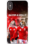 'Denmark Doggos' Personalized 2 Pet Phone Case