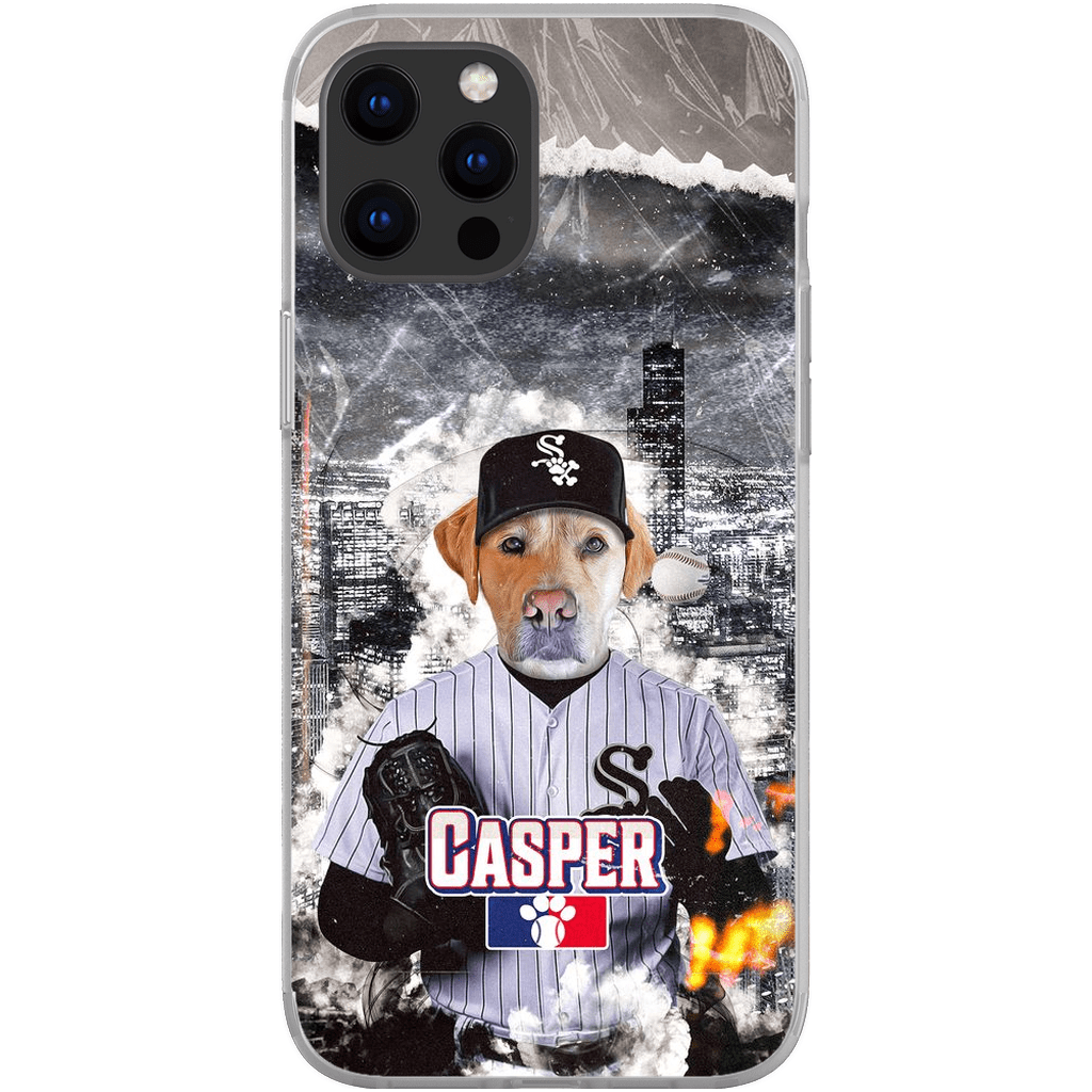 &#39;Chicago White Paws&#39; Personalized Phone Case