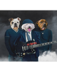 'AC/Doggos' Personalized 3 Pet Blanket