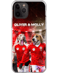 'Denmark Doggos' Personalized 2 Pet Phone Case