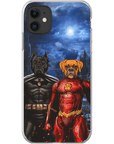 'Batdog & Flash Doggo' Personalized 2 Pet Phone Case