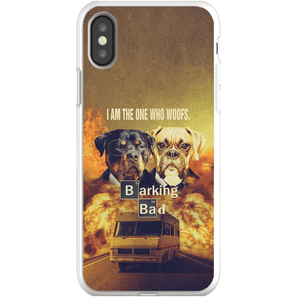 &#39;Barking Bad&#39; Personalized 2 Pet Phone Case