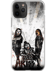 'Kiss Doggos' Personalized 3 Pet Phone Case