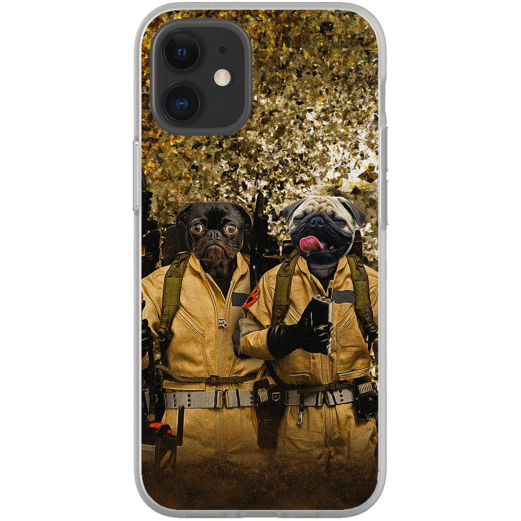 &#39;Dog Busters&#39; Personalized 2 Pets Phone Case