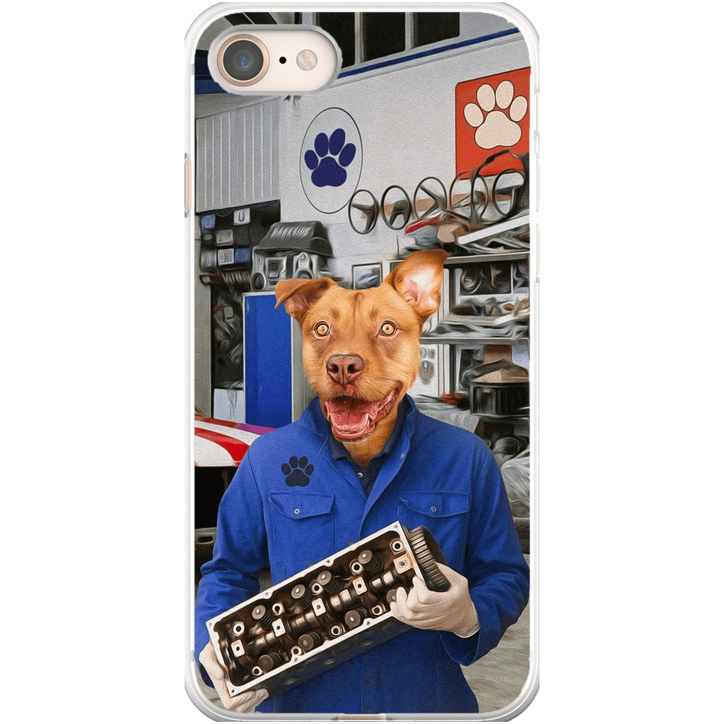 &#39;The Mechanic&#39; Personalized Phone Case