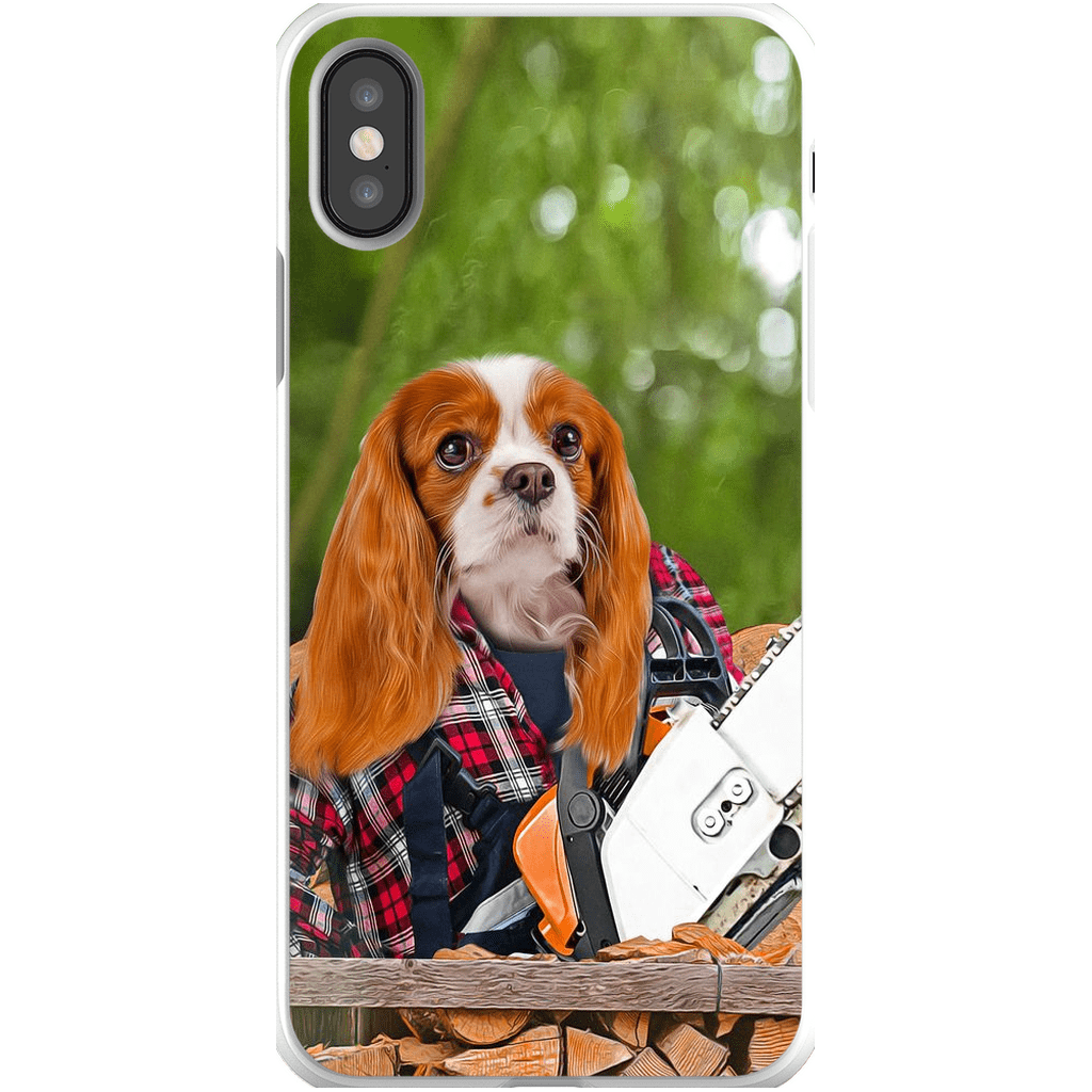 &#39;Lumberwoman&#39; Personalized Phone Case