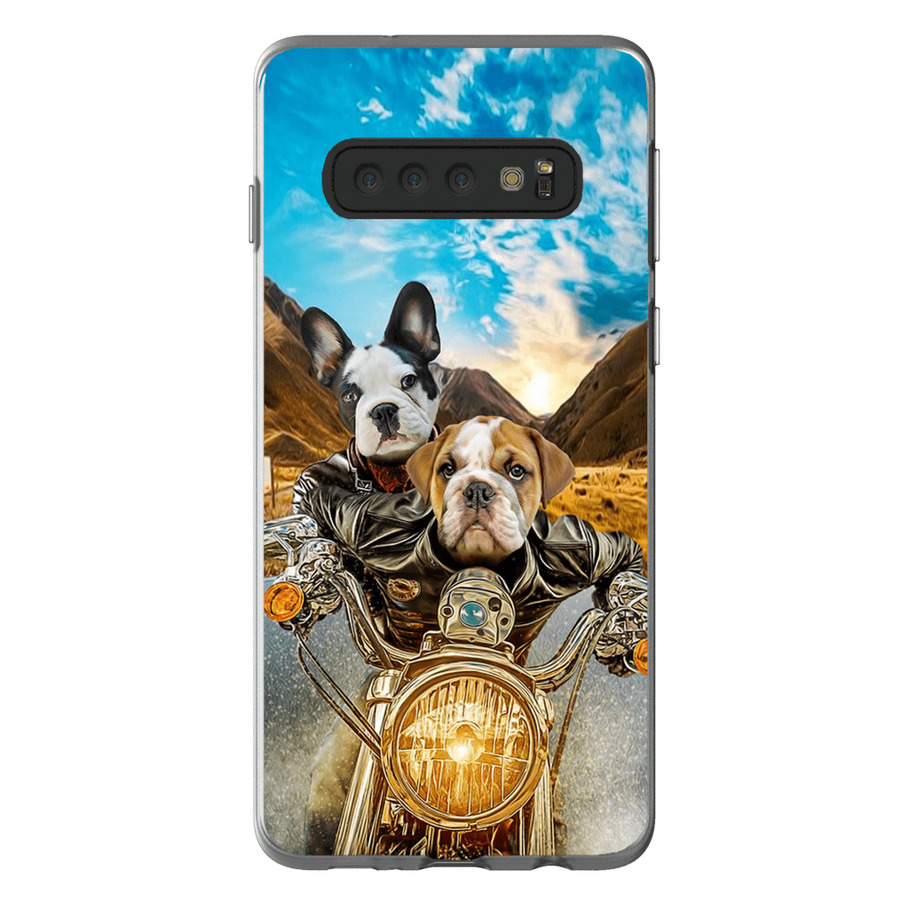 &#39;Harley Wooferson&#39; Personalized 2 Pets Phone Case