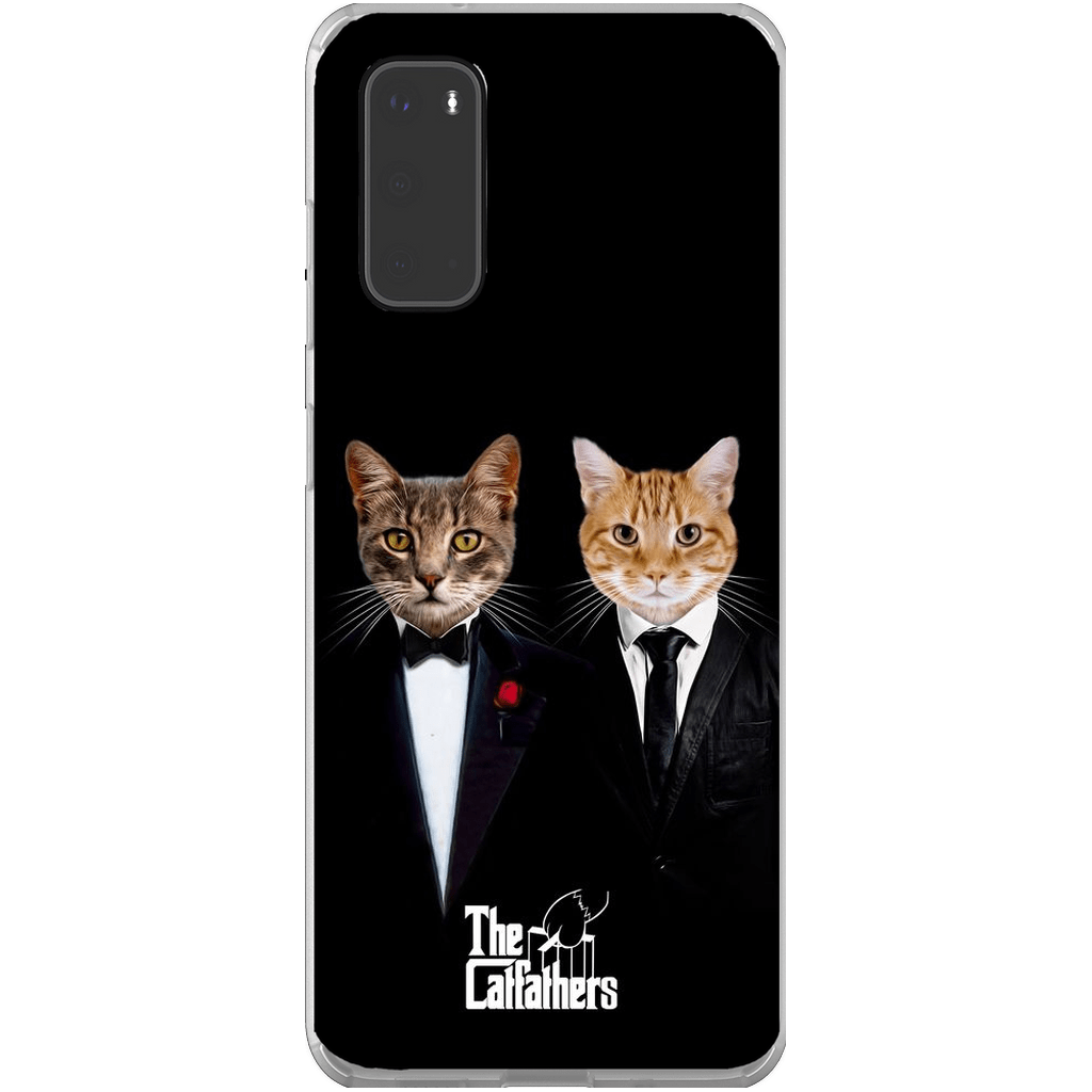 &#39;The Catfathers&#39; Personalized 2 Pet Phone Case