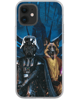 'Darth Woofer & Jedi-Doggo' Personalized 2 Pet Phone Case