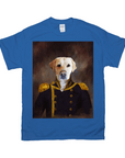 'The Captain' Personalized Pet T-Shirt