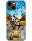 'Harley Wooferson' Personalized 2 Pets Phone Case