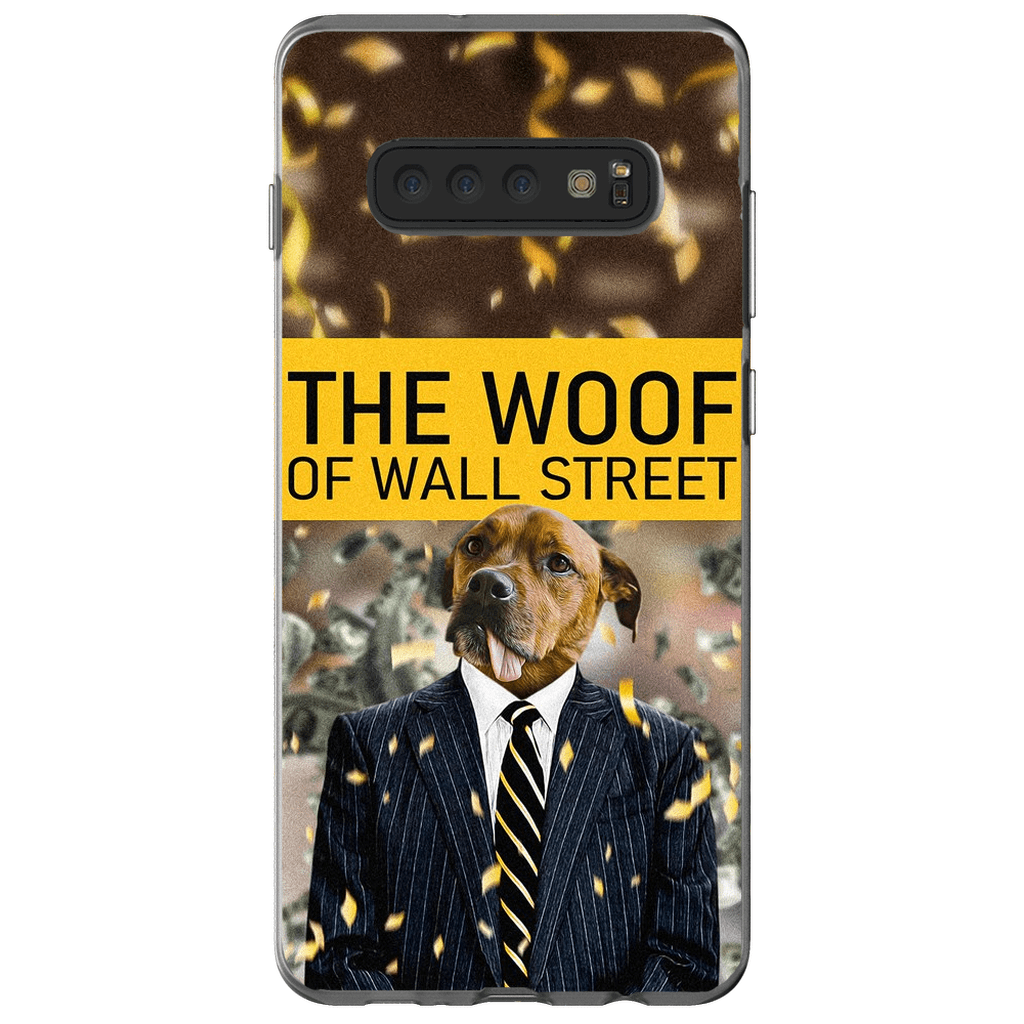 &#39;The Woof of Wall Street&#39; Personalized Phone Case