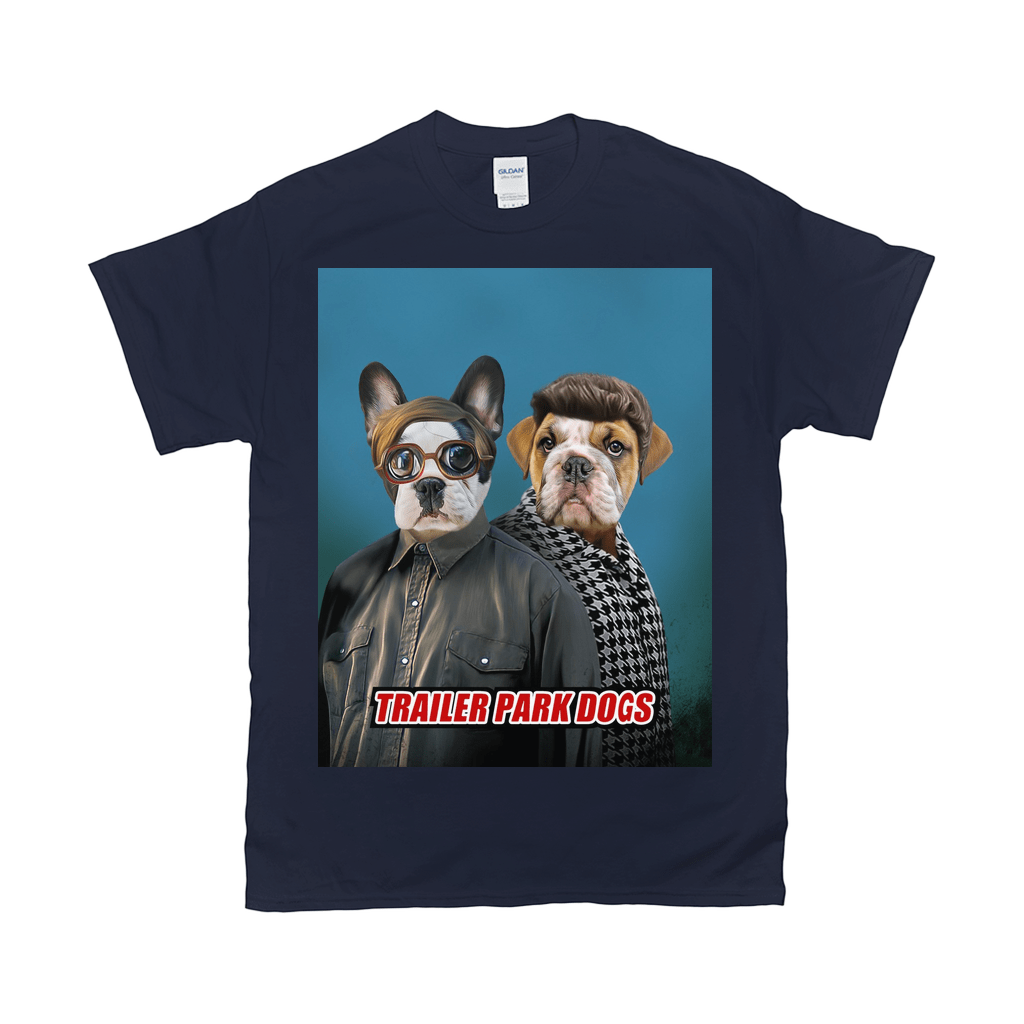 &#39;Trailer Park Dogs 2&#39; Camiseta personalizada para 2 mascotas 