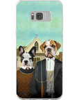 'American Pawthic' Personalized 2 Pet Phone Case