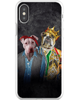 '2Paw And Notorious D.O.G.' Personalized 2 Pet Phone Case