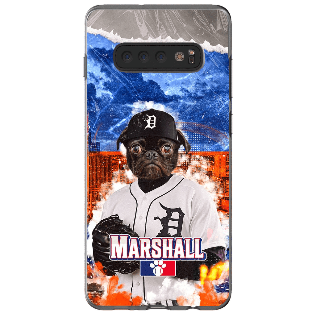 &#39;Detroit Tiger Doggos&#39; Personalized Phone Case