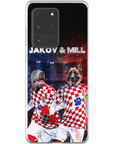 'Croatia Doggos' Personalized 2 Pet Phone Case