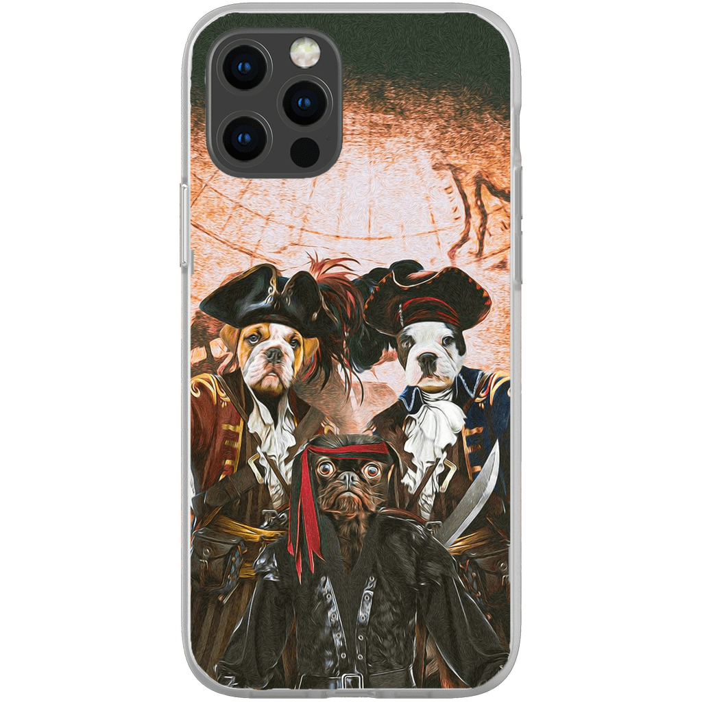 &#39;The Pirates&#39; Personalized 3 Pet Phone Case