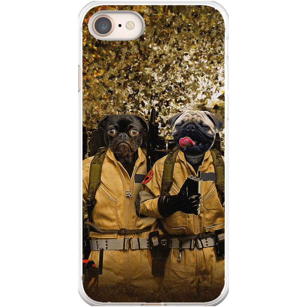 &#39;Dog Busters&#39; Personalized 2 Pets Phone Case