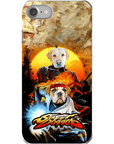 'Street Doggos' Personalized 2 Pet Phone Case