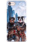 'The Viking Warriors' Personalized 2 Pet Phone Case