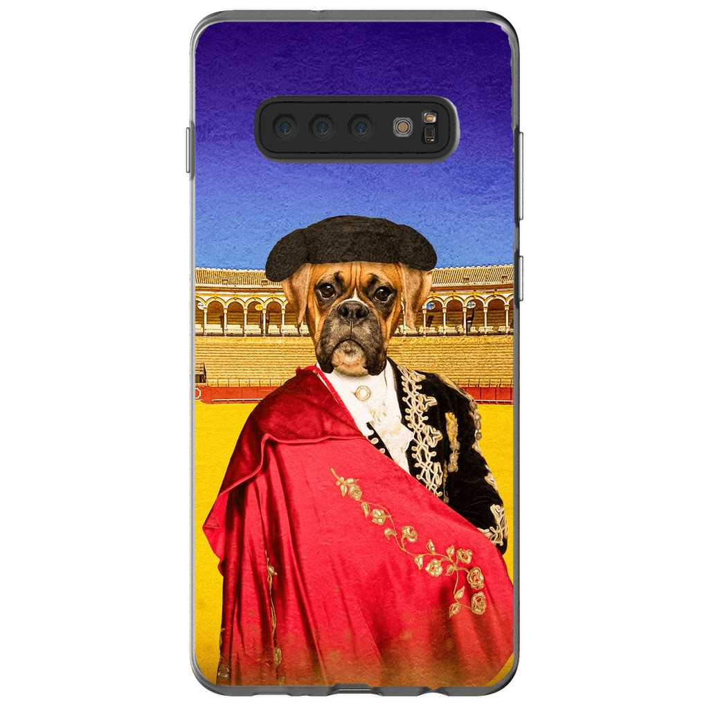 &#39;The Bull Fighter&#39; Personalized Phone Case