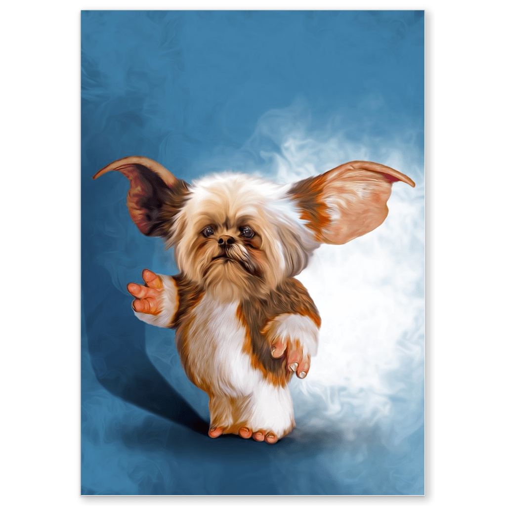 Póster Perro personalizado &#39;Gizmo Doggo&#39;