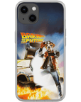 'Bark to the Future' Personalized Phone Case