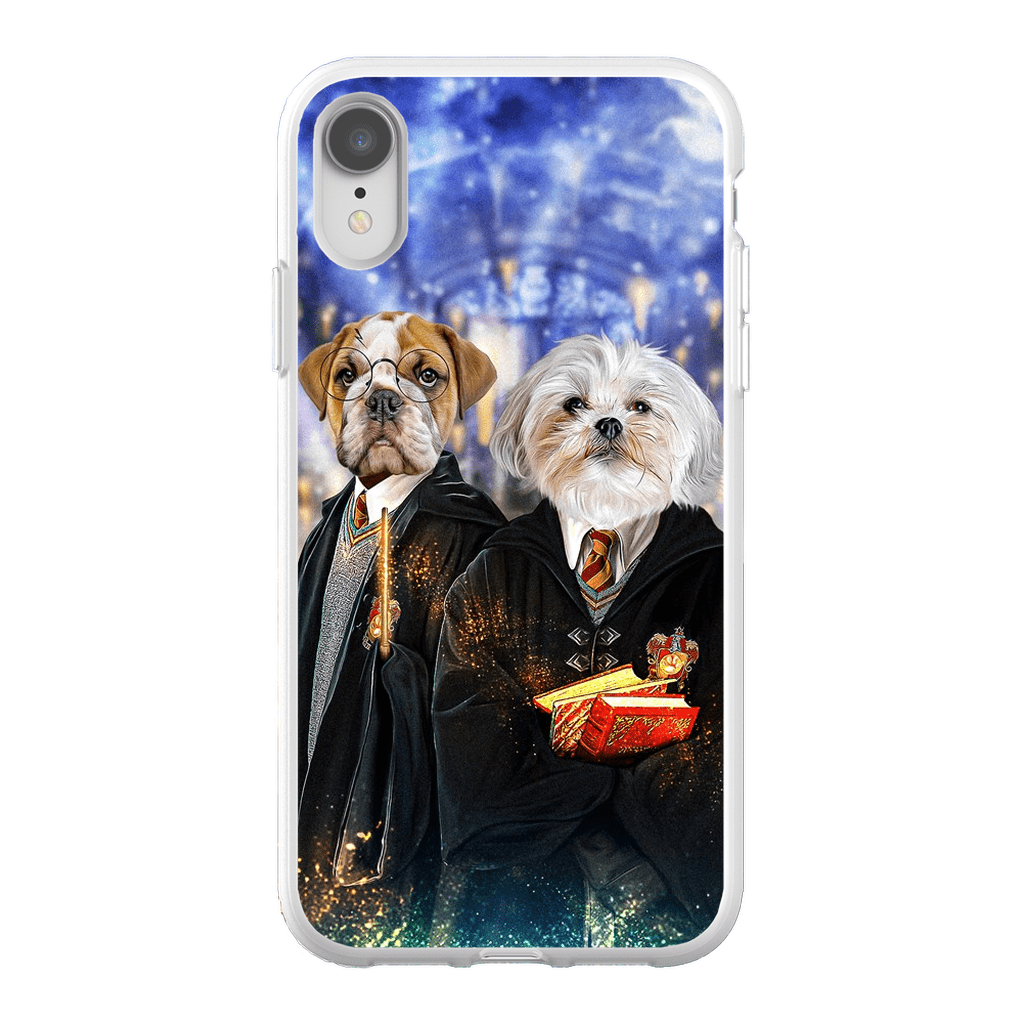 &#39;Harry Doggers 2&#39; Funda personalizada para teléfono con 2 mascotas