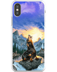 'The Retro Wolf' Personalized Phone Case