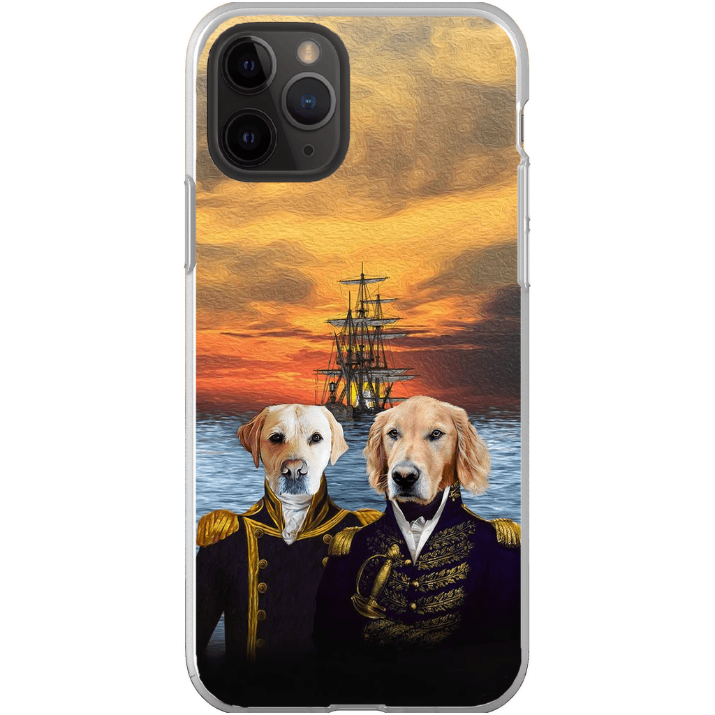 &#39;The Explorers&#39; Personalized 2 Pet Phone Case