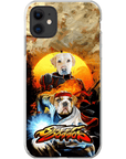 'Street Doggos' Personalized 2 Pet Phone Case