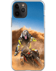 'The Motocross Rider' Personalized Phone Case