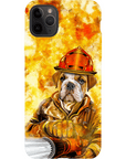 'The Firefighter' Personalized Phone Case