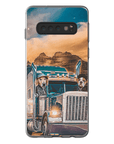 Funda personalizada para teléfono con 2 mascotas 'The Truckers'