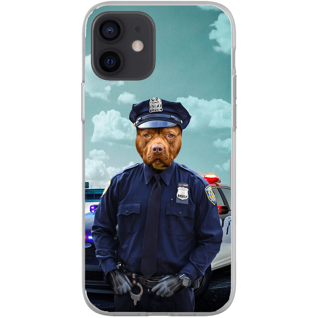 &#39;The Police Officer&#39; Personalized Phone Case