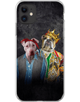 '2Paw And Notorious D.O.G.' Personalized 2 Pet Phone Case