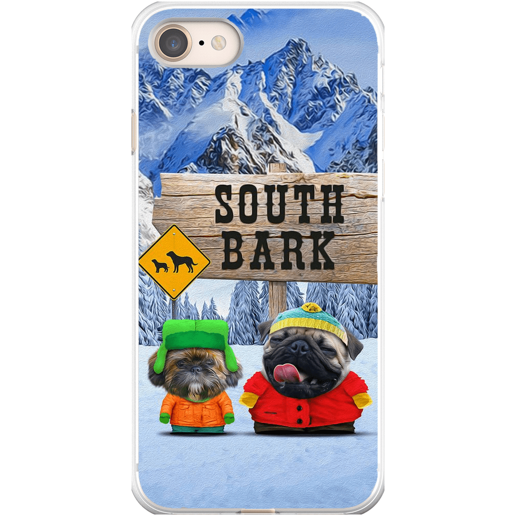 &#39;South Bark&#39; Personalized 2 Pet Phone Case