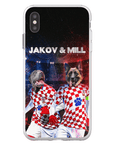 'Croatia Doggos' Personalized 2 Pet Phone Case