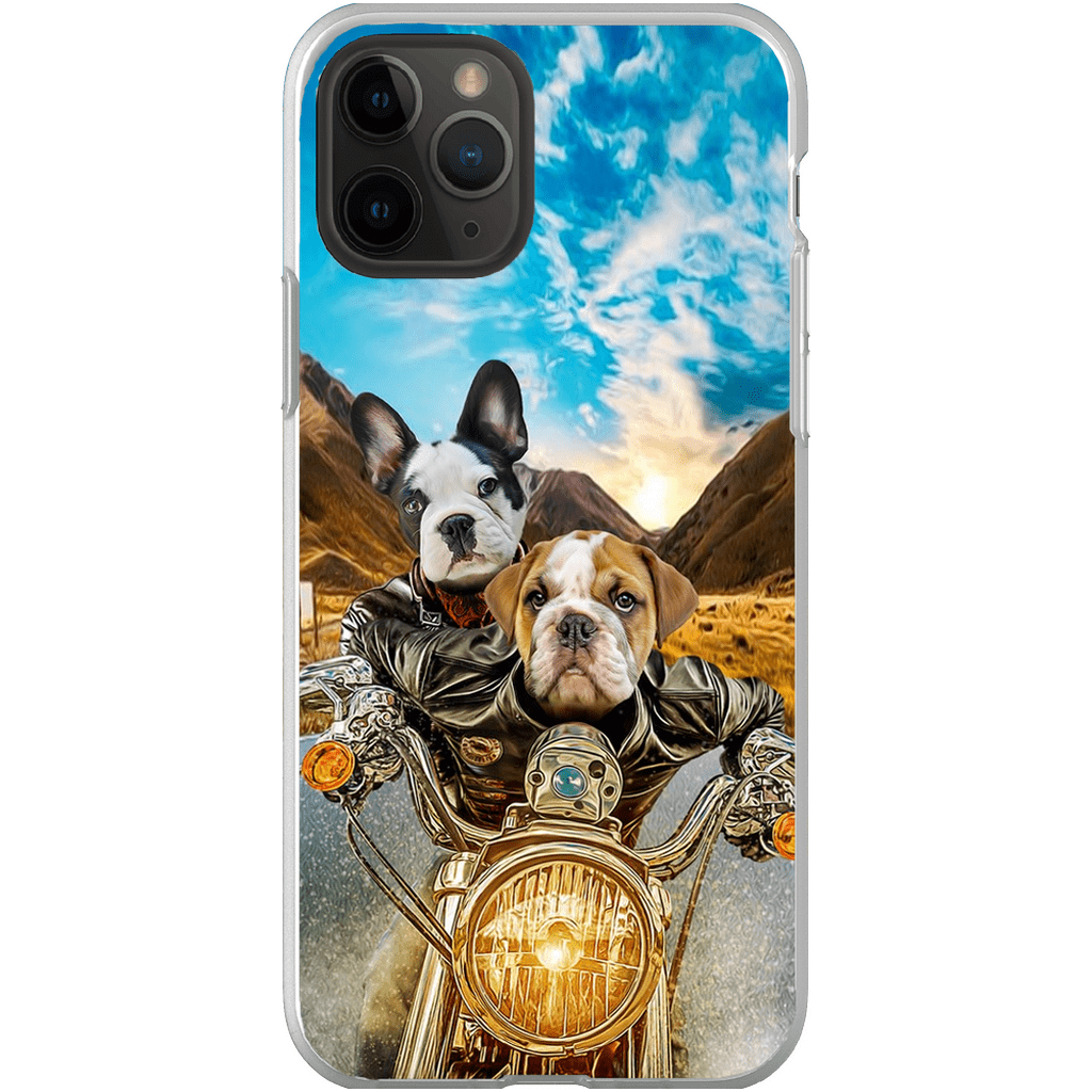 &#39;Harley Wooferson&#39; Personalized 2 Pets Phone Case