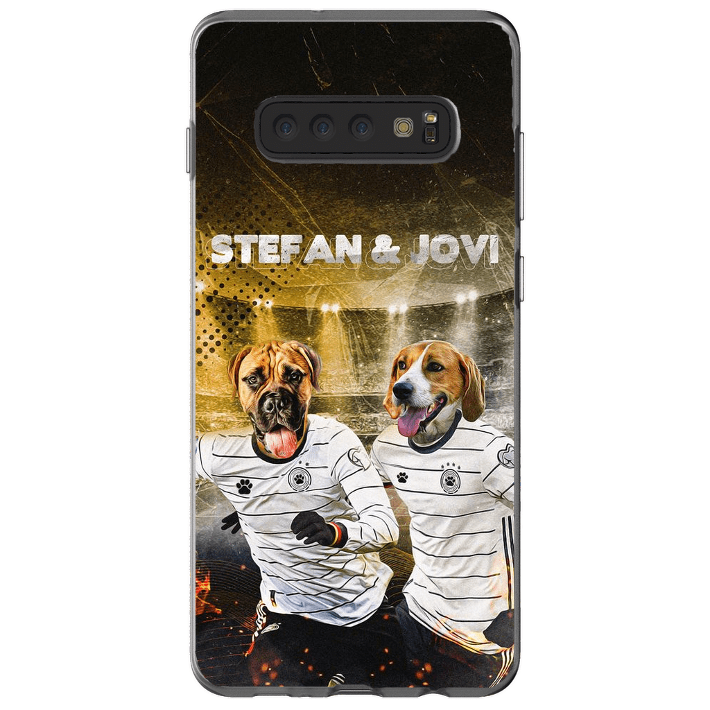 &#39;Germany Doggos&#39; Personalized 2 Pet Phone Case