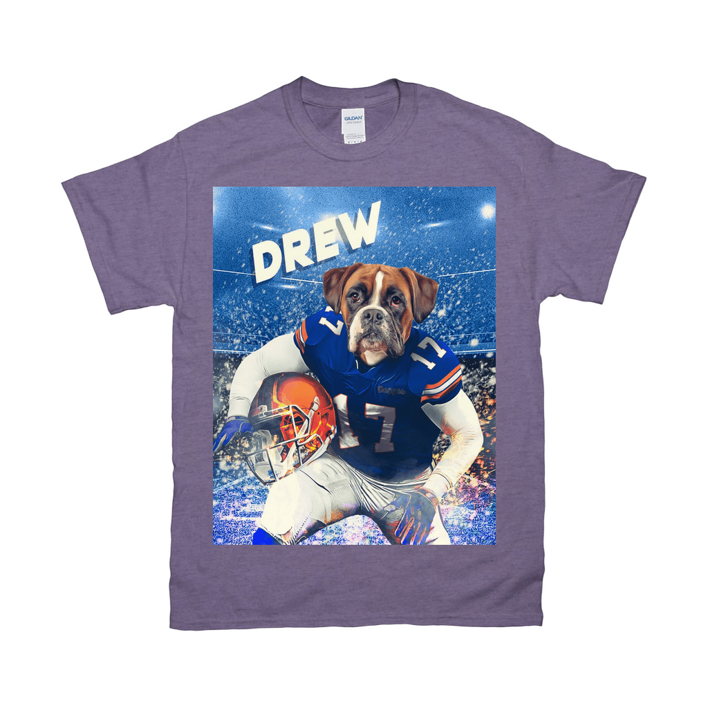 &#39;Florida Doggos College Football&#39; Personalized Pet T-Shirt