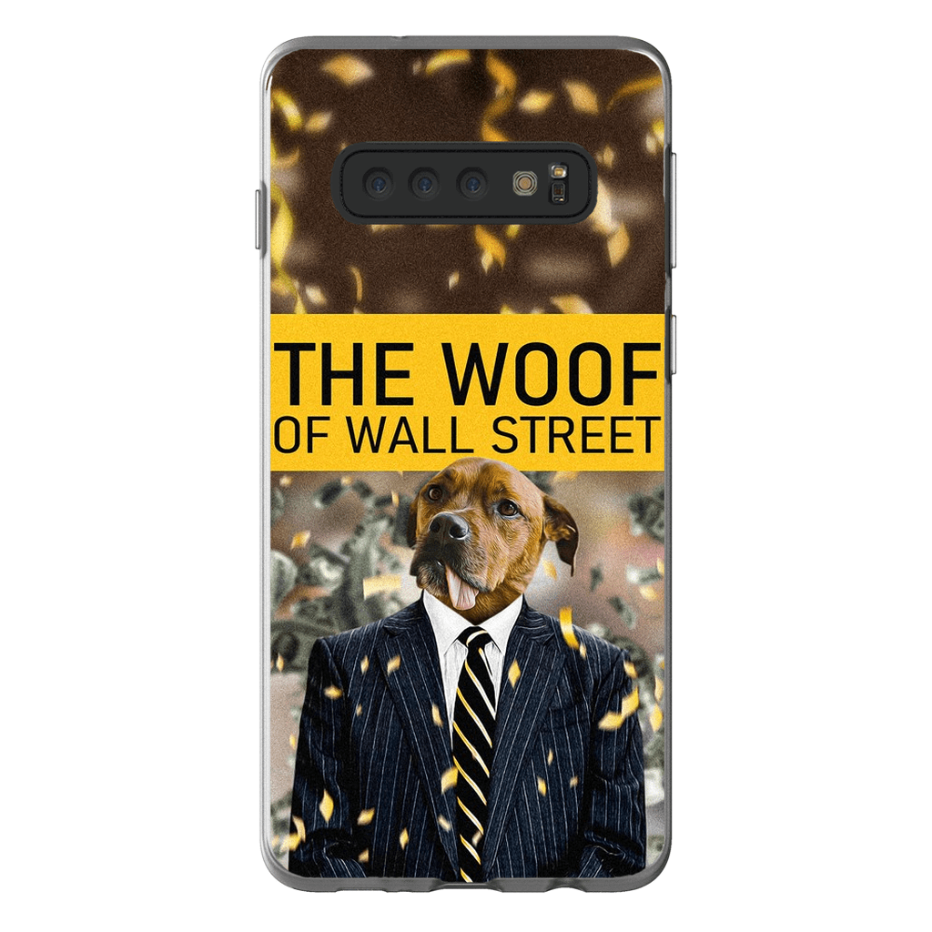 &#39;The Woof of Wall Street&#39; Personalized Phone Case